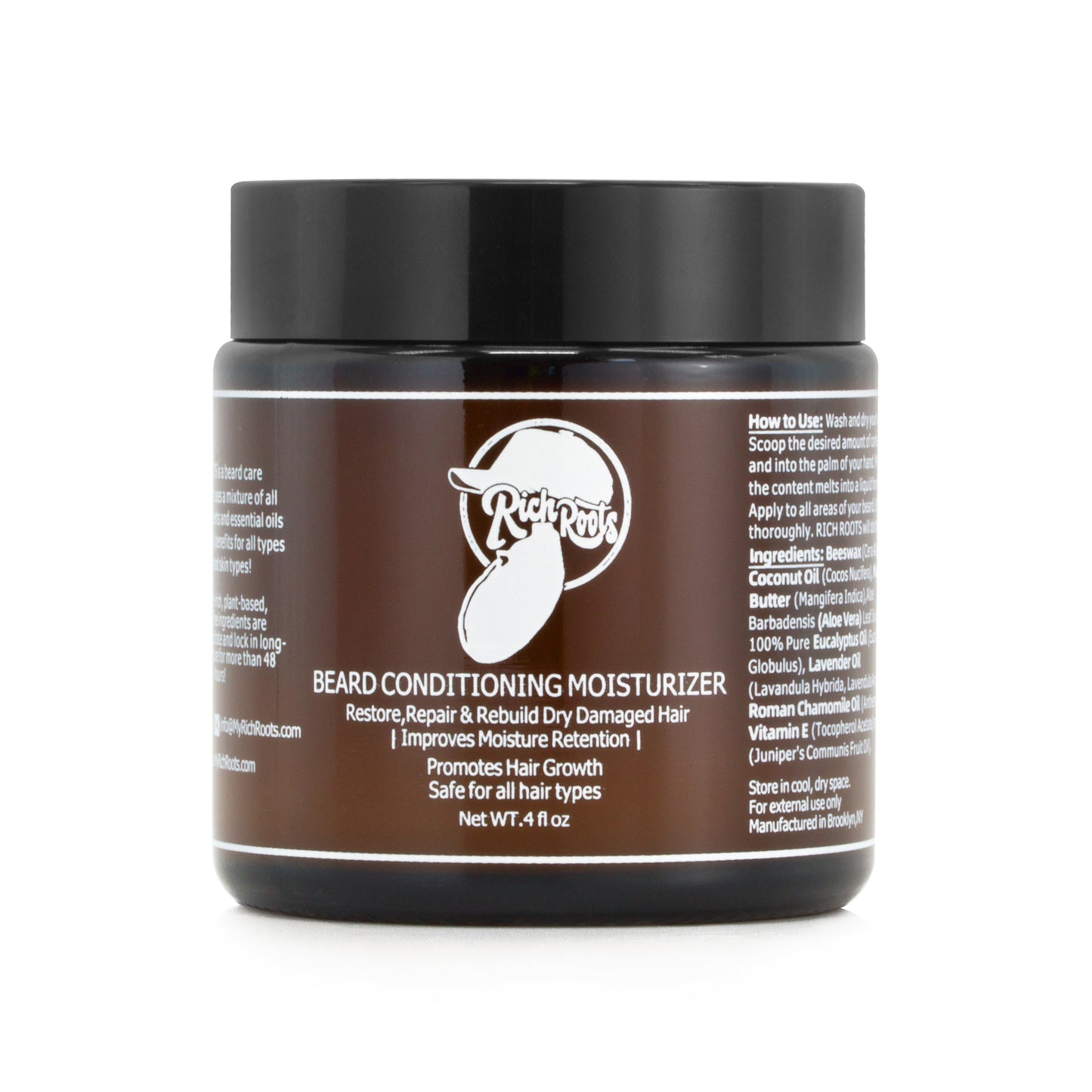 Rich Roots All-In-One Beard Conditioning Moisturizer (Original) - Rich Roots LLC