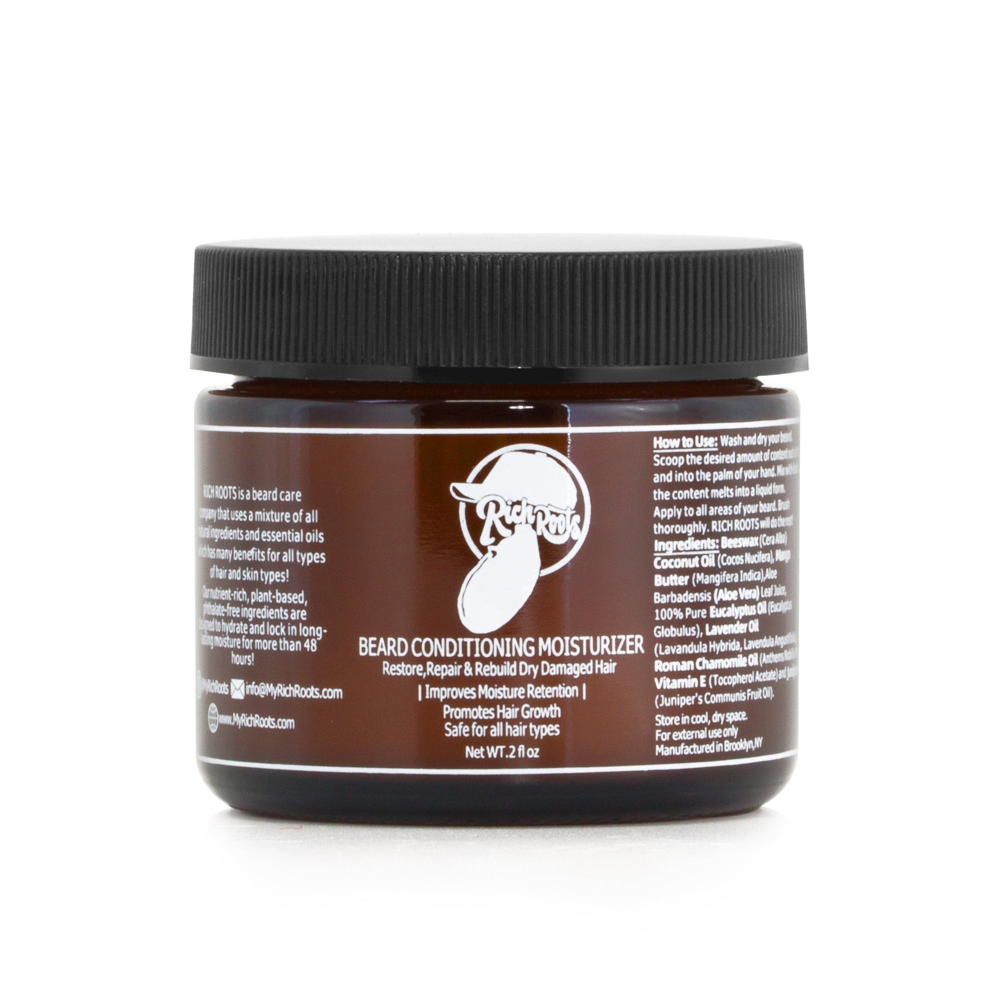 Rich Roots All-In-One Beard Conditioning Moisturizer HOV - Rich Roots LLC