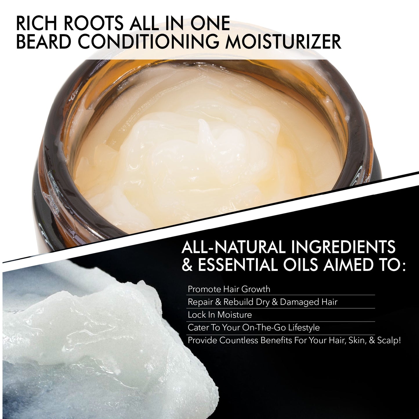 Rich Roots All-In-One Beard Conditioning Moisturizer PPP - Rich Roots LLC