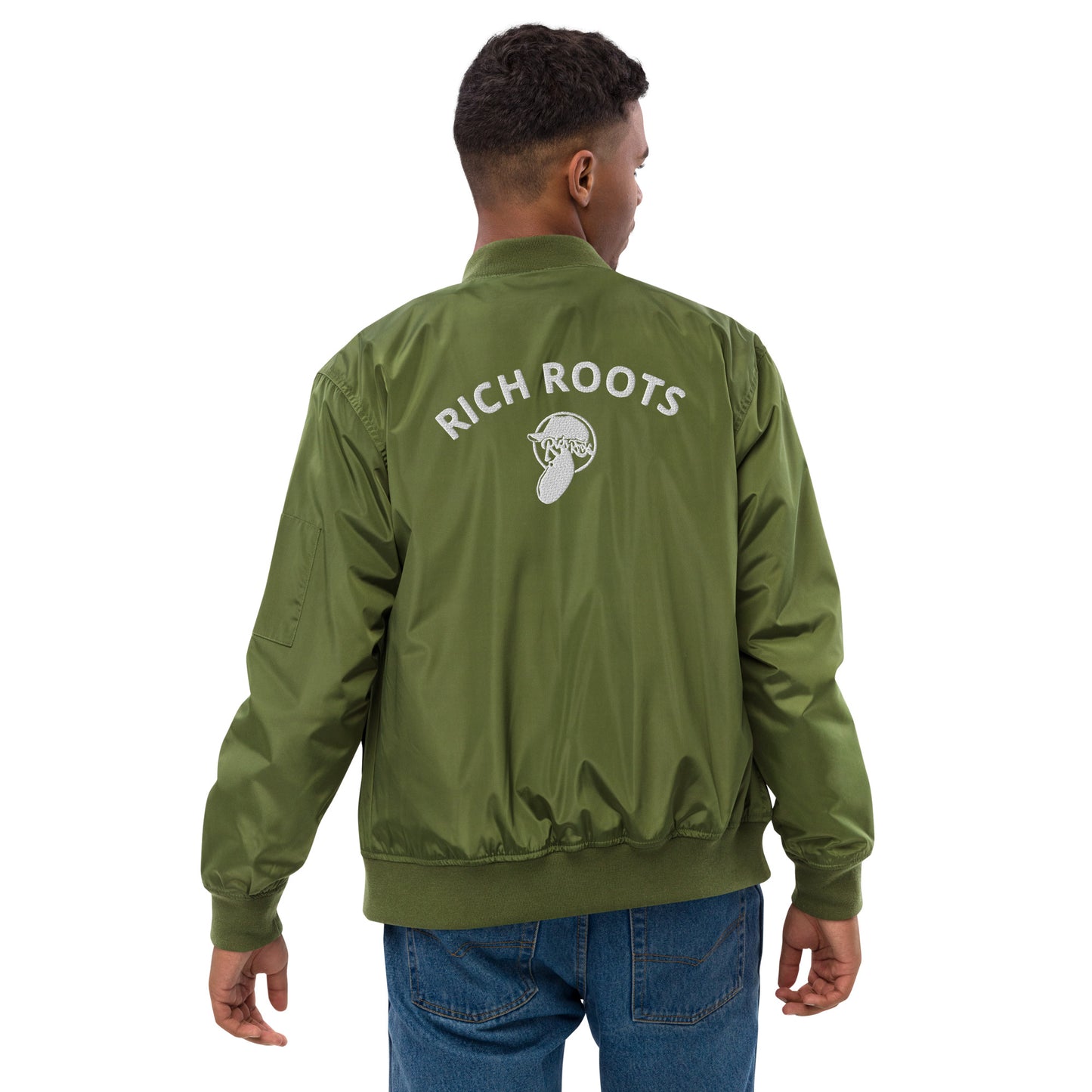 Rich Roots Premium Bomber Jacket